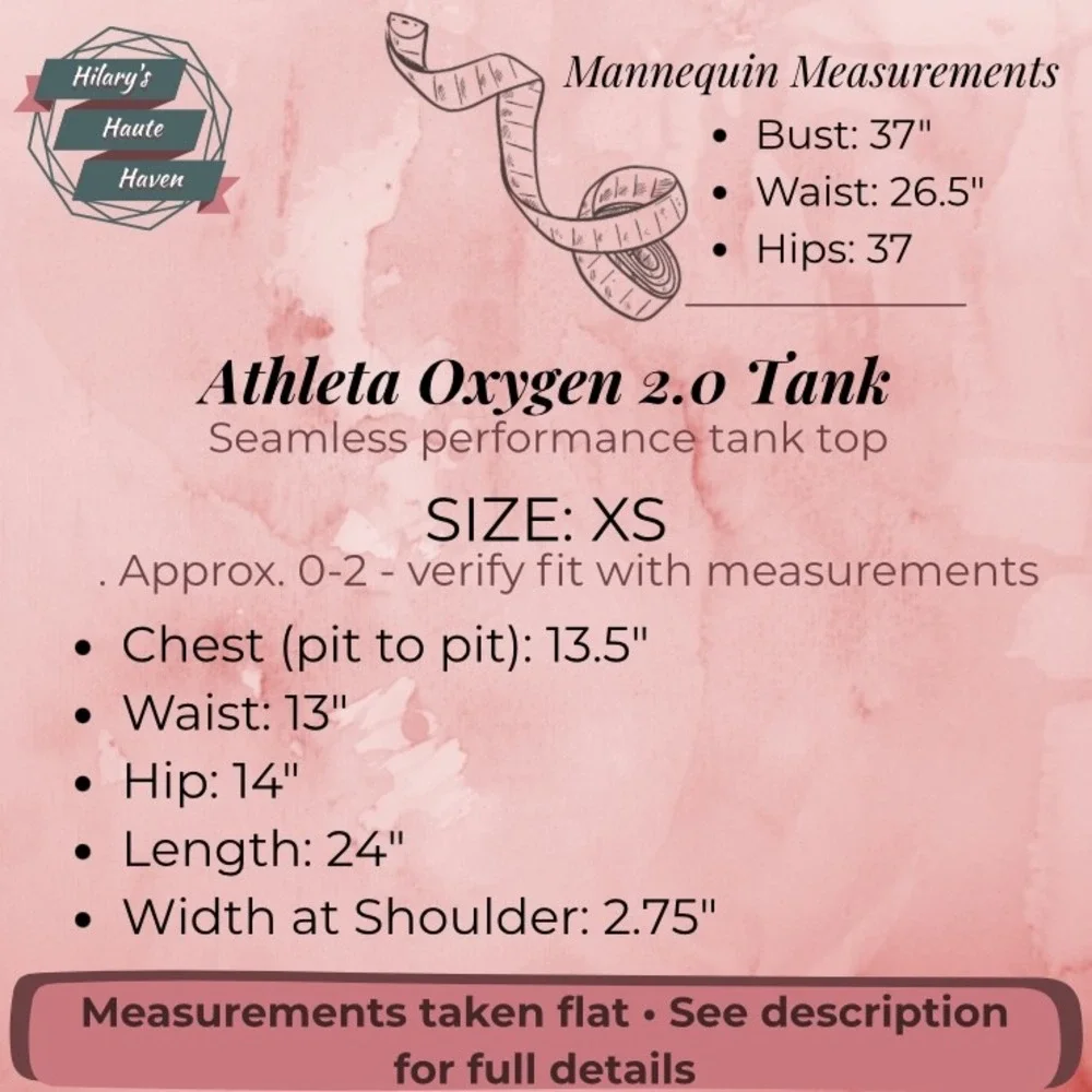 Athleta oxygen tank